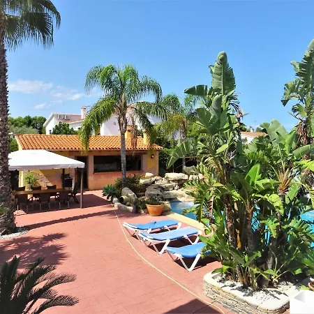 With Private Pool And Tennis Court 150 Metres From The Sea-villa El Olivo Villa Denia