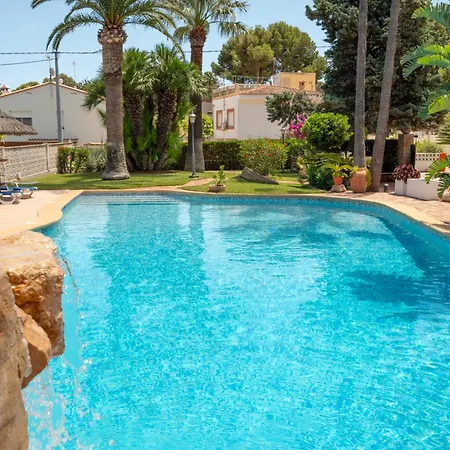 With Private Pool And Tennis Court 150 Metres From The Sea-villa El Olivo Villa Denia