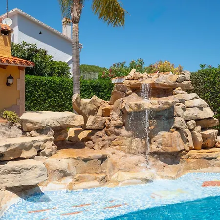 With Private Pool And Tennis Court 150 Metres From The Sea-villa El Olivo Villa